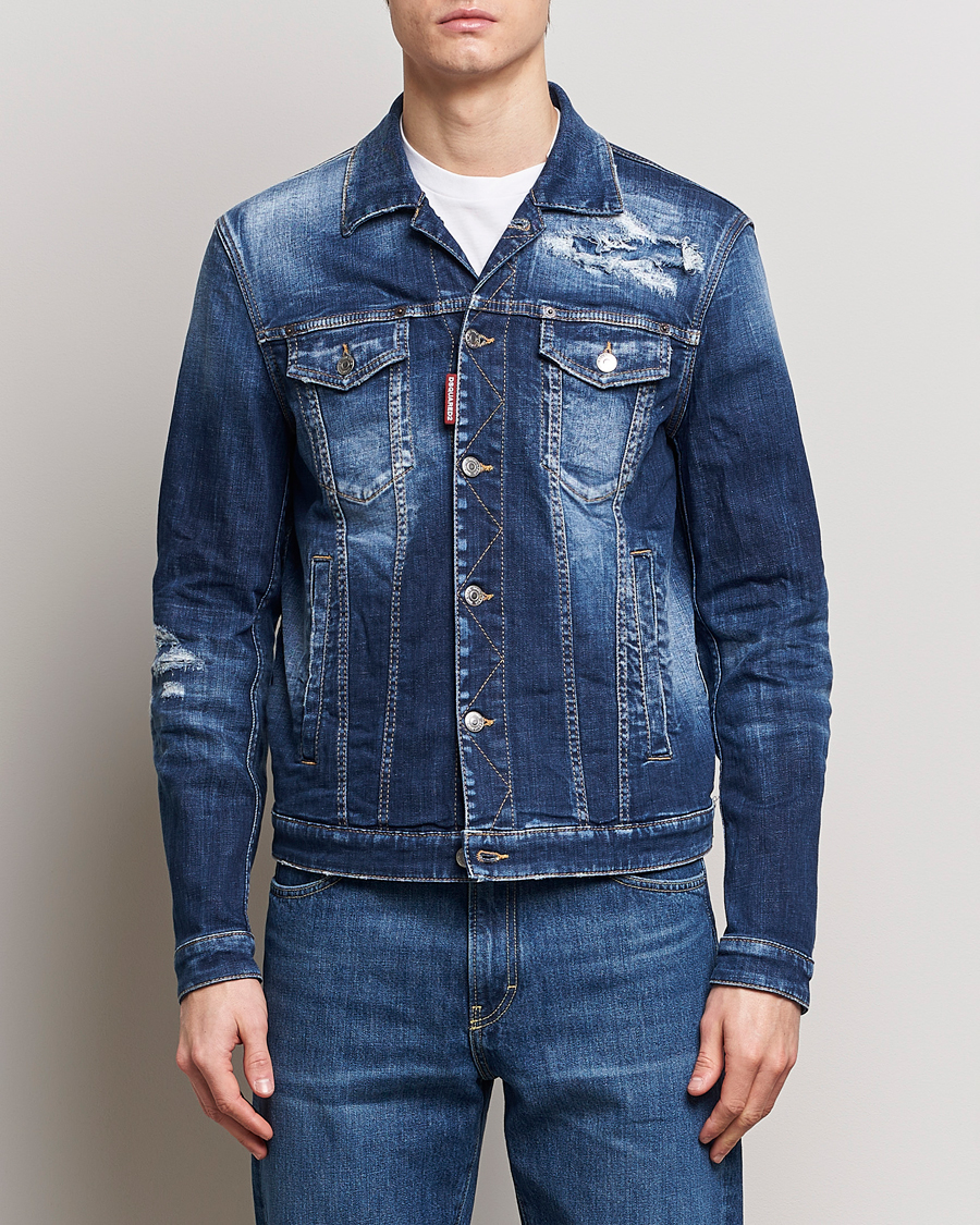 Herre | Tøj | Dsquared2 | Dan Denim Jacket Blue