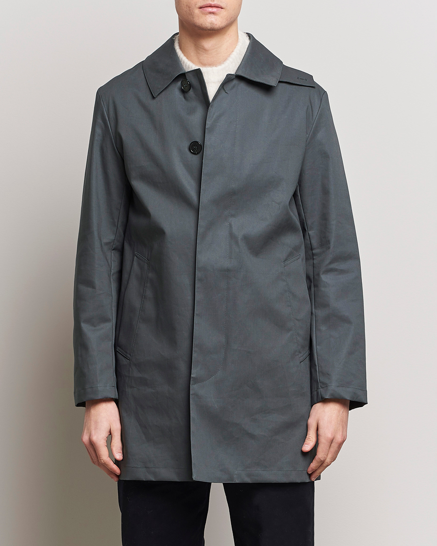 Herre | Efterårsjakker | Mackintosh | Cambridge Car Coat Cool Grey