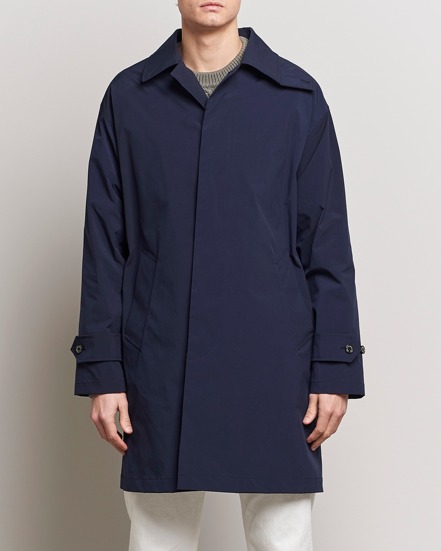 Herre | Mackintosh | Mackintosh | Soho Raincoat Navy