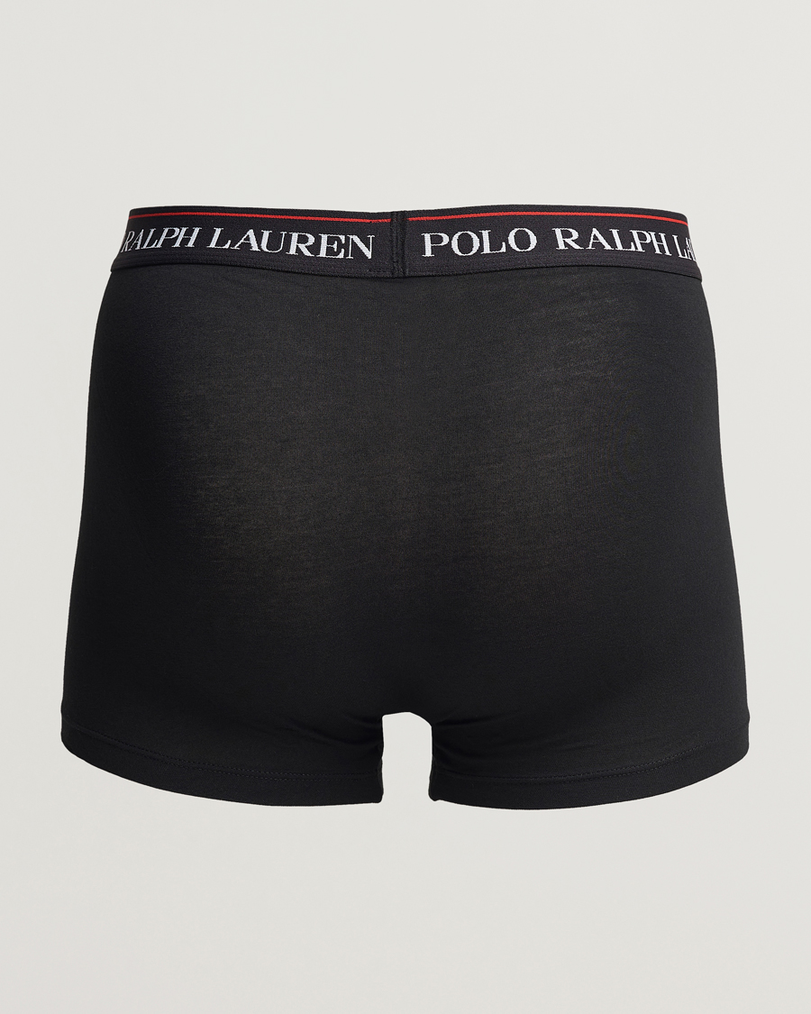 Herre | 20% udsalg | Polo Ralph Lauren | 3-Pack Cotton Stretch Trunk Heather/Red PP/Black