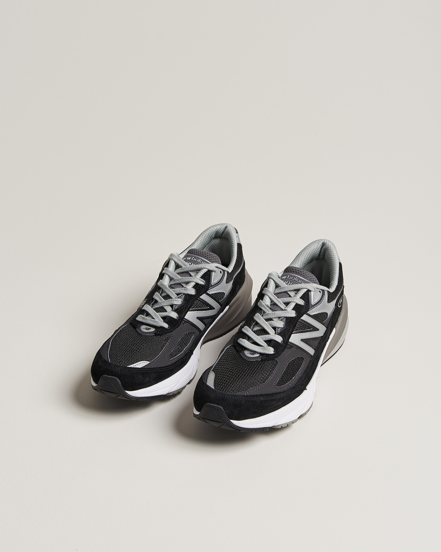 Herre | Sneakers | New Balance | Made in USA 990v6 Sneakers Black/White