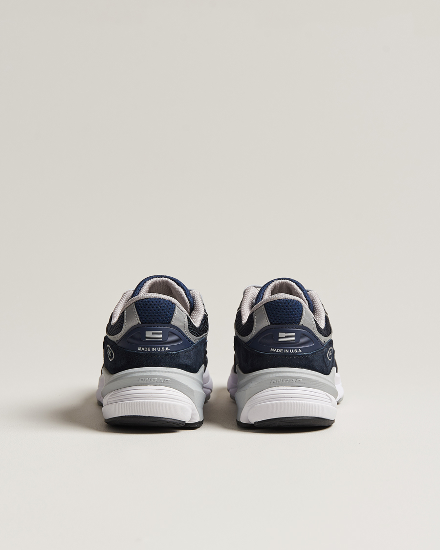 Herre | Sneakers | New Balance Made In US & UK | New Balance Made in USA 990v6 Sneakers Navy