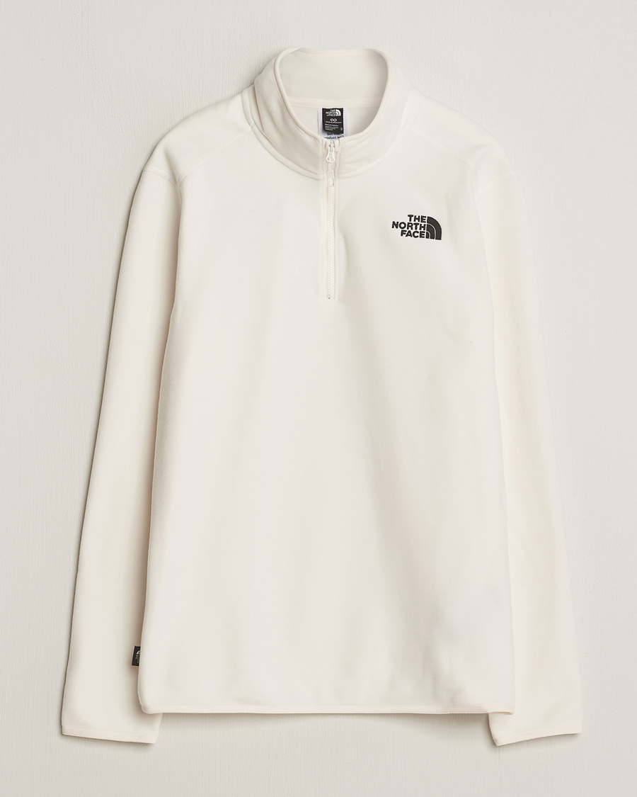Herre | Trøjer | The North Face | Glacier 1/4 Zip Fleece White Dune