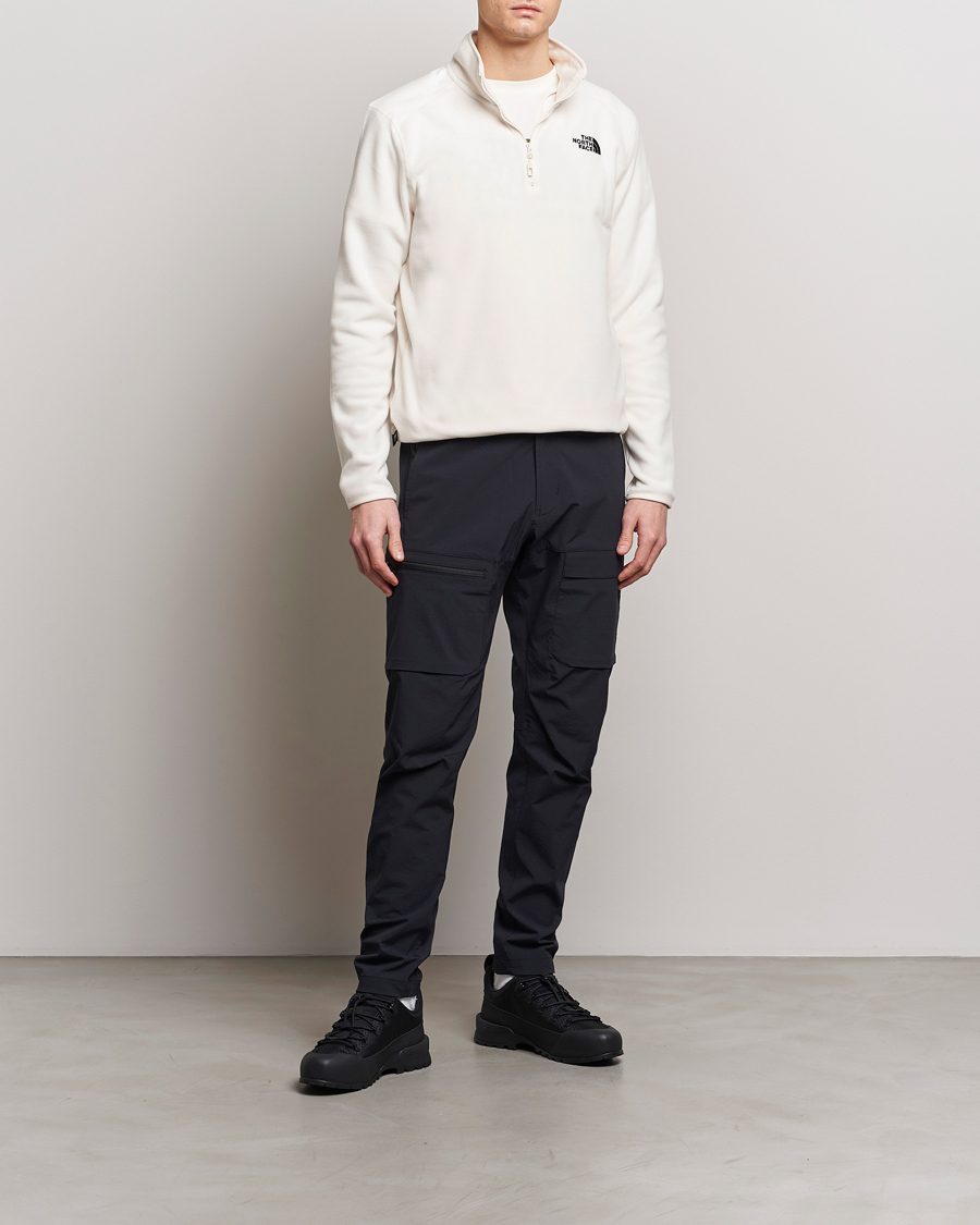 Herre | Trøjer | The North Face | Glacier 1/4 Zip Fleece White Dune