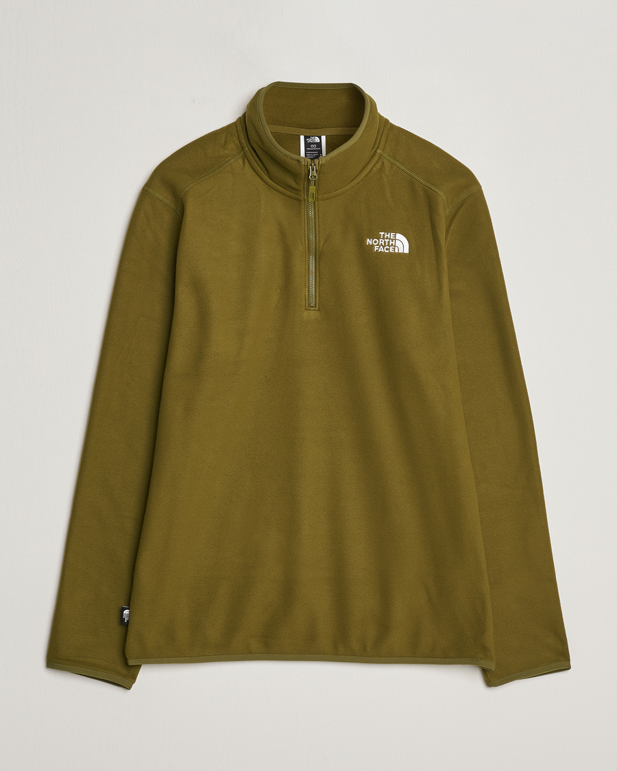 Herre | Trøjer | The North Face | Glacier 1/4 Zip Fleece New Taupe Green