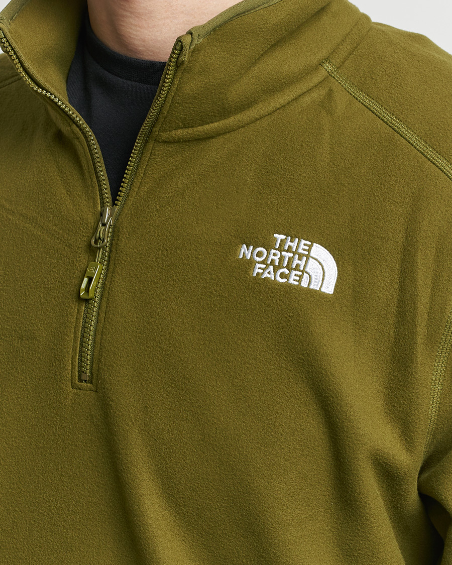 Herre | Trøjer | The North Face | Glacier 1/4 Zip Fleece New Taupe Green
