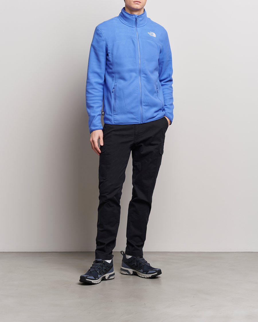 Herre | Trøjer | The North Face | Glacier Full Zip Fleece Solar Blue