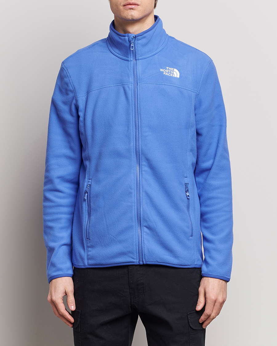 Herr |  | The North Face | Glacier Full Zip Fleece Solar Blue