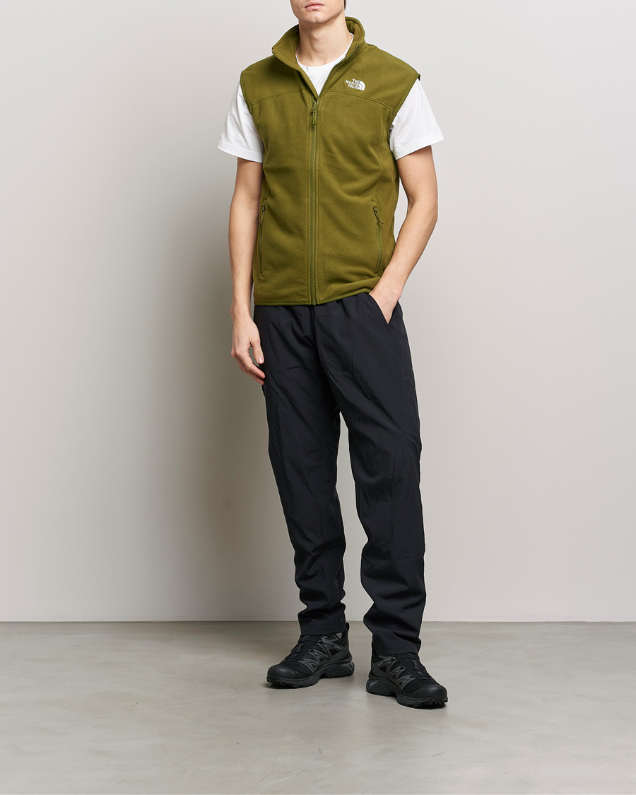 Herre | Trøjer | The North Face | Glaicer Fleece Vest New Taupe Green