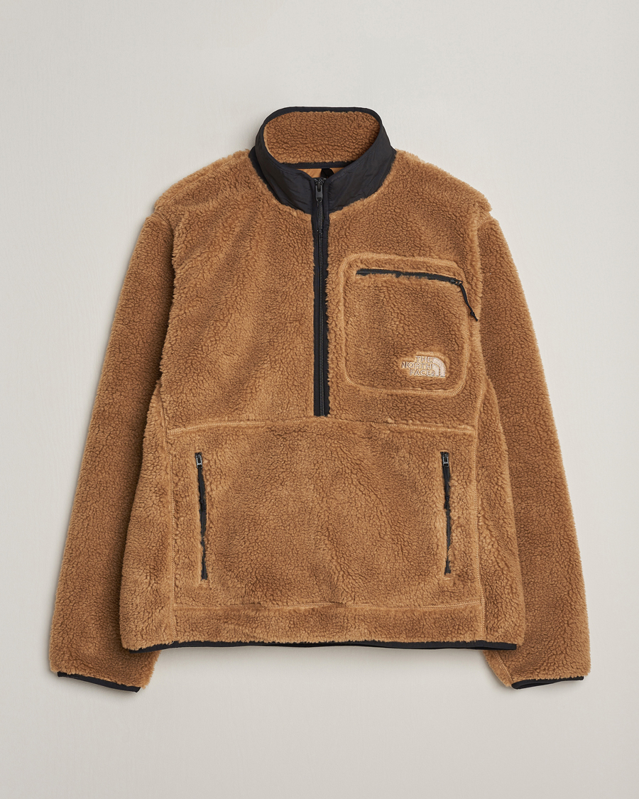 Herre | Trøjer | The North Face | Heritage Fleece Half Zip Utility Brown