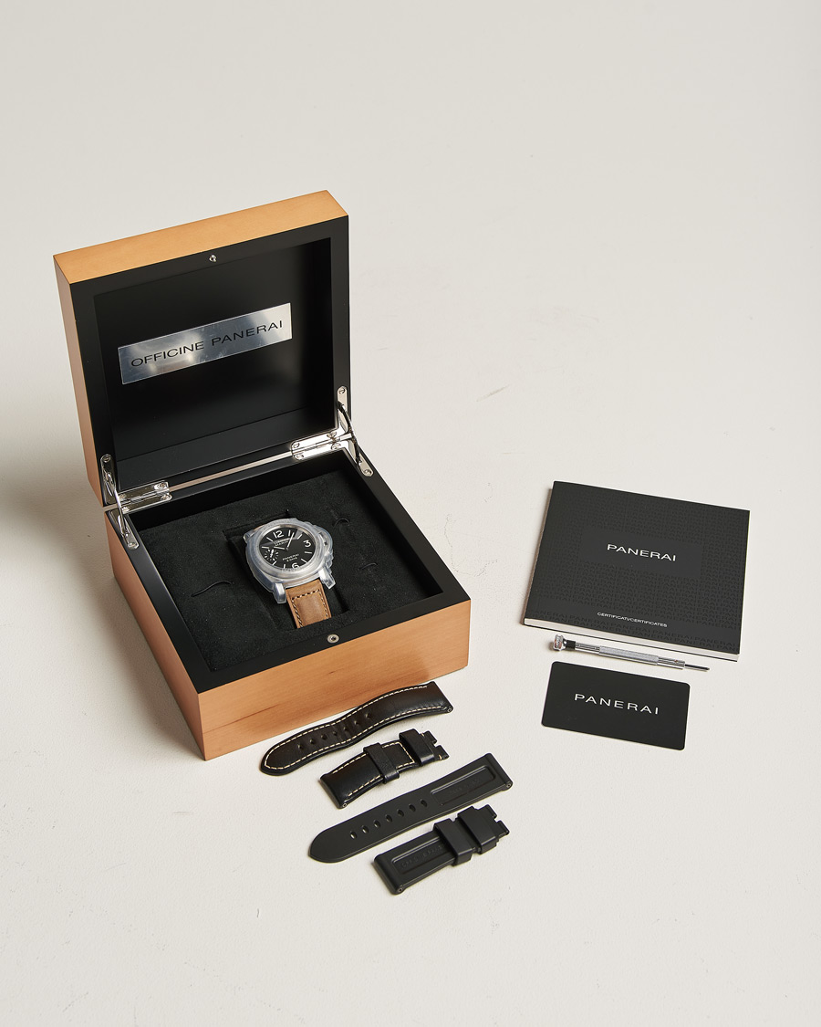 Herre | Panerai Pre-Owned Luminor Marina 8 Days 00510 Silver | Panerai Pre-Owned | Luminor Marina 8 Days 00510 Silver