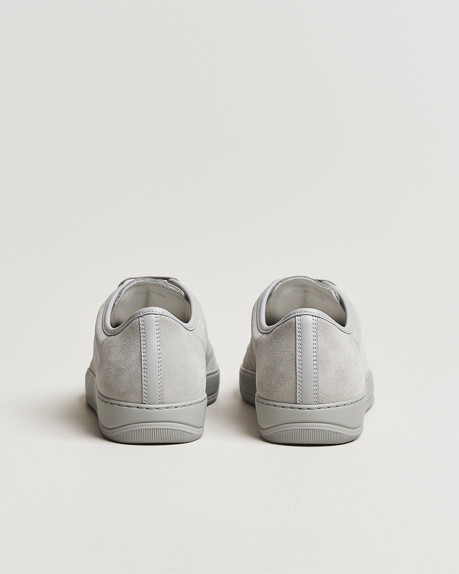 Herre | Lanvin Nappa Cap Toe Sneaker Light Grey | Lanvin | Nappa Cap Toe Sneaker Light Grey