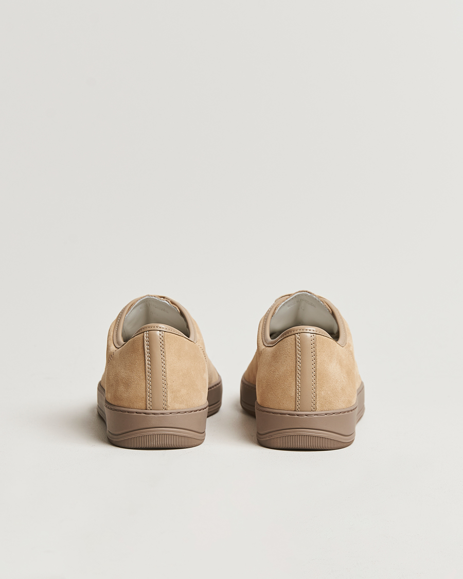 Herre | Lanvin Nappa Cap Toe Sneaker Light Brown | Lanvin | Nappa Cap Toe Sneaker Light Brown