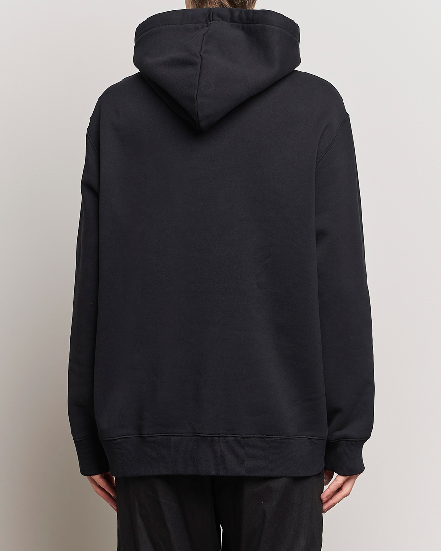 Herre | Trøjer | Lanvin | Embroidered Logo Hoodie Black