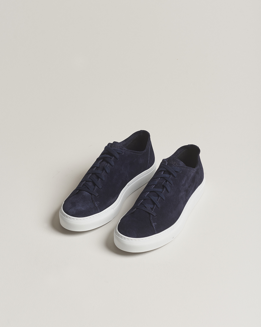 Herre | Sko i ruskind | Diemme | Loria Low Sneaker Navy Suede