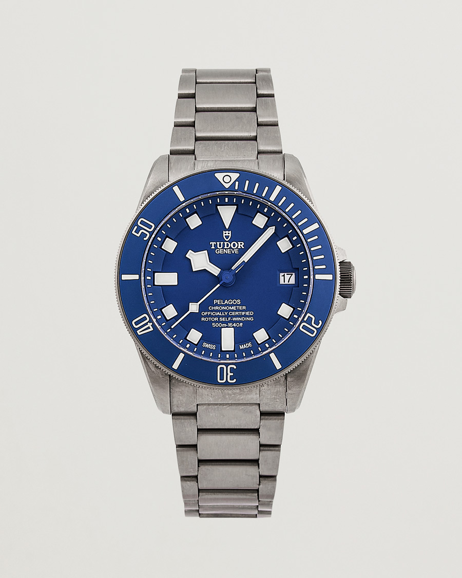 Herre | Tudor Pre-Owned Pelagos 25600TB Silver | Tudor Pre-Owned | Pelagos 25600TB Silver