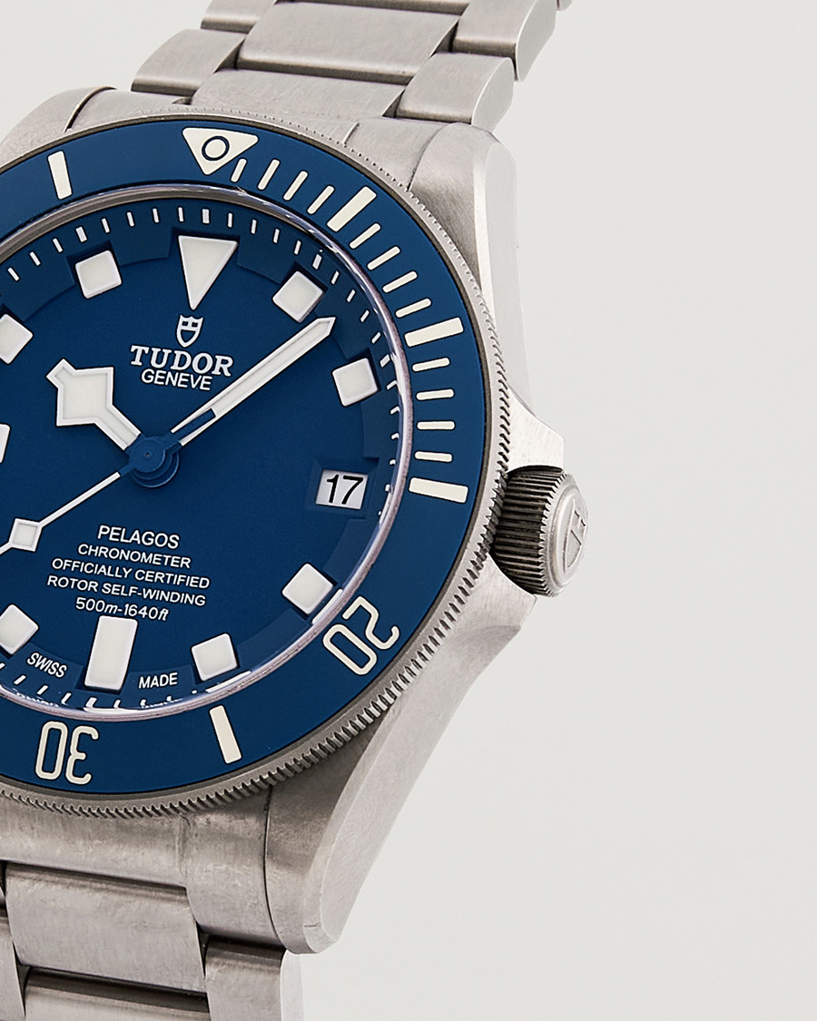 Herre | Tudor Pre-Owned Pelagos 25600TB Silver | Tudor Pre-Owned | Pelagos 25600TB Silver