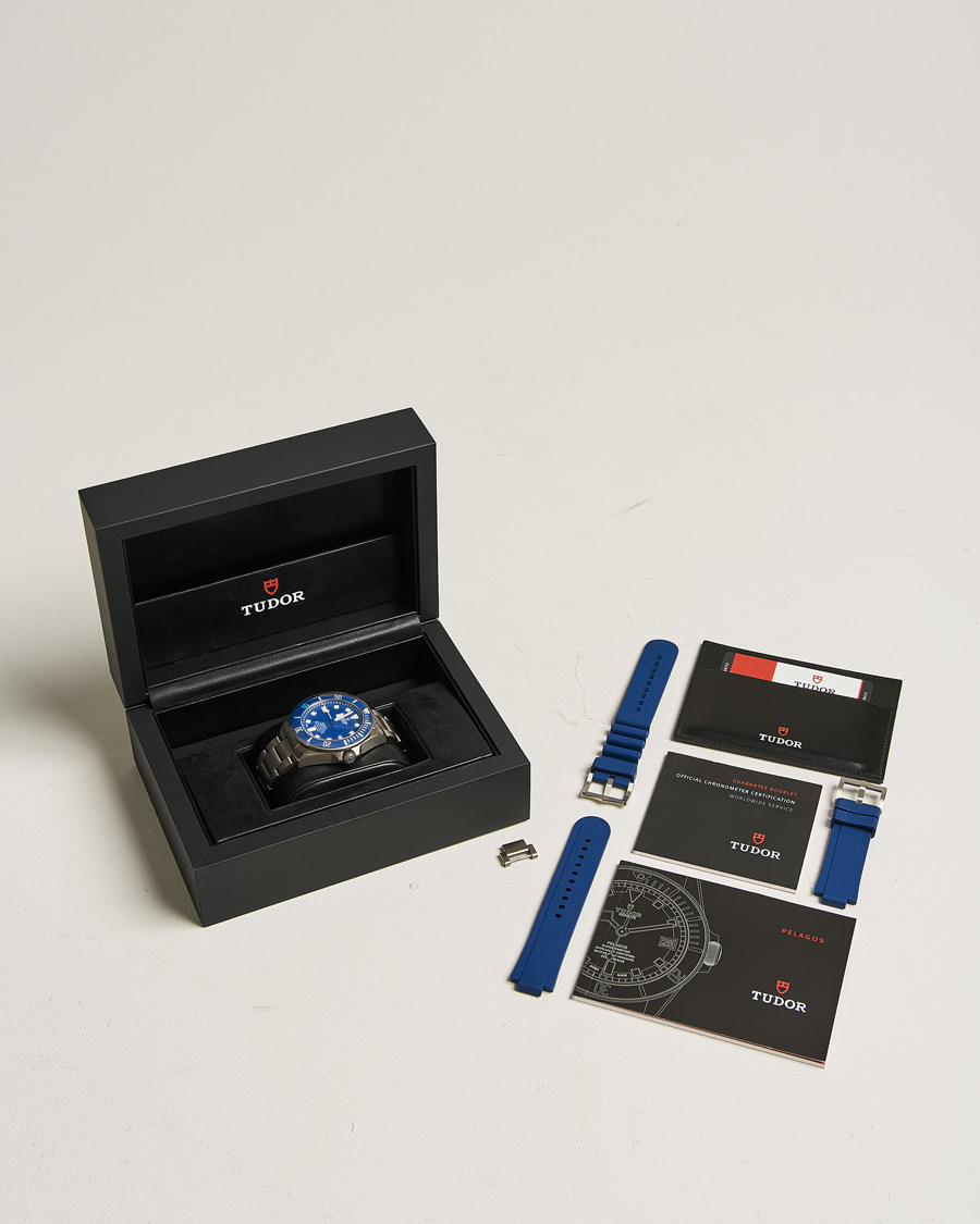 Herre | Tudor Pre-Owned Pelagos 25600TB Silver | Tudor Pre-Owned | Pelagos 25600TB Silver