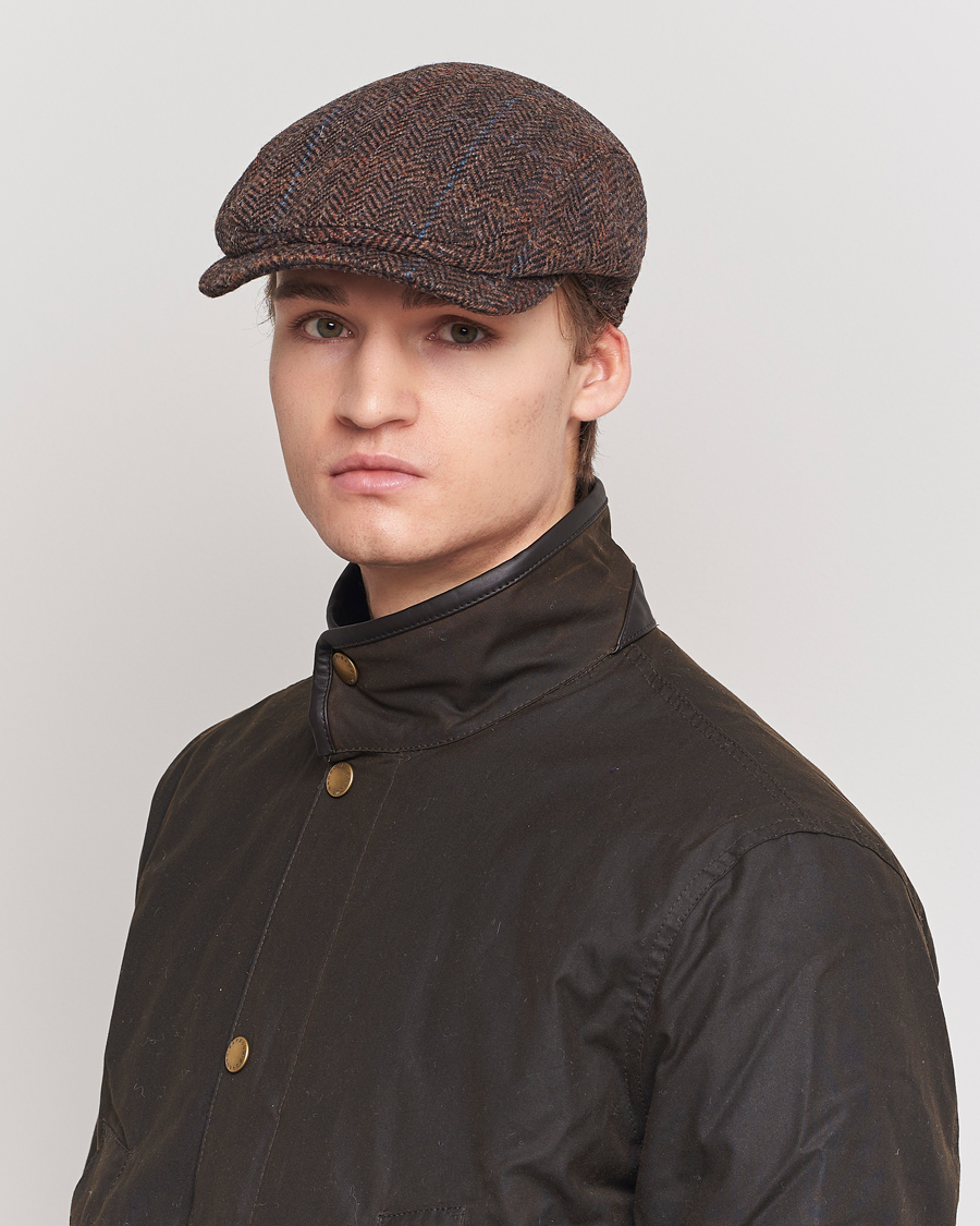 Herre | Hatte & kasketter | Wigéns | Ivy Contemporary Wool Dark Brown