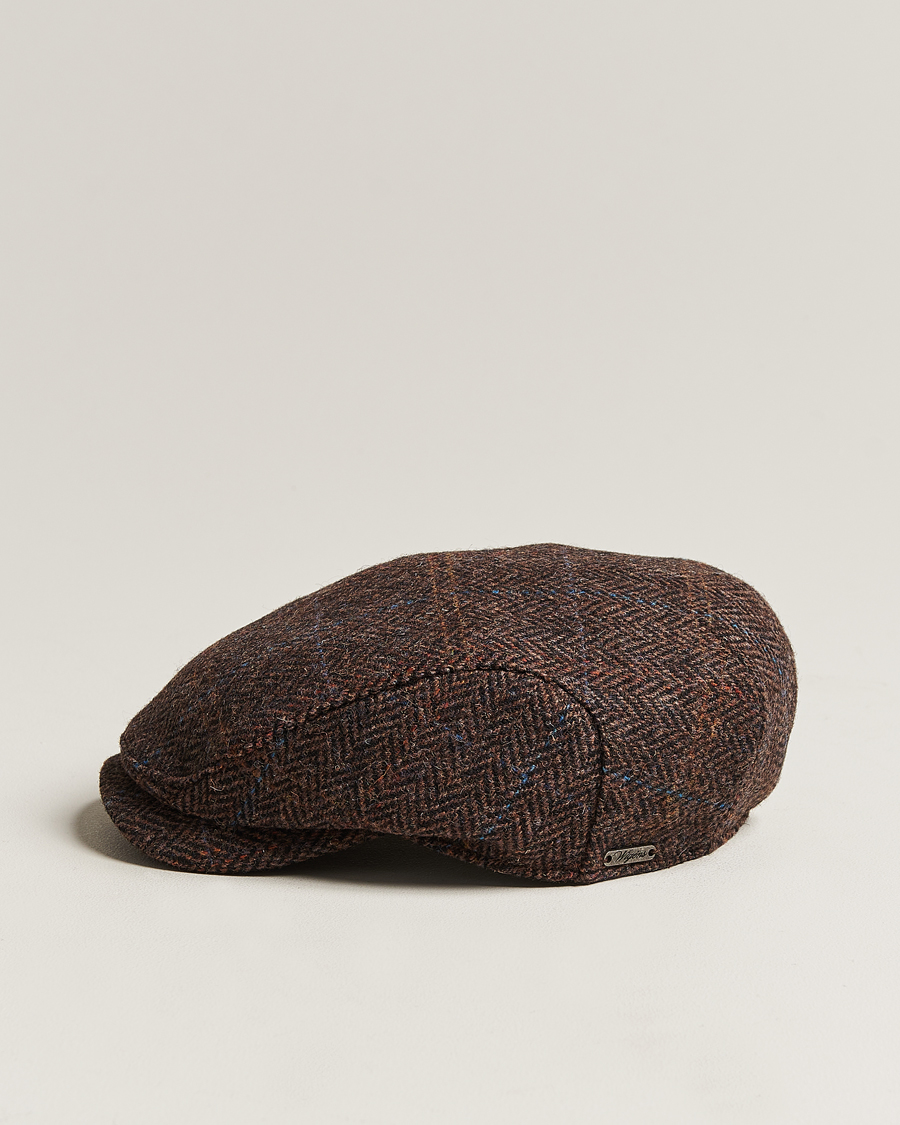 Herre | Hatte & kasketter | Wigéns | Ivy Contemporary Wool Dark Brown