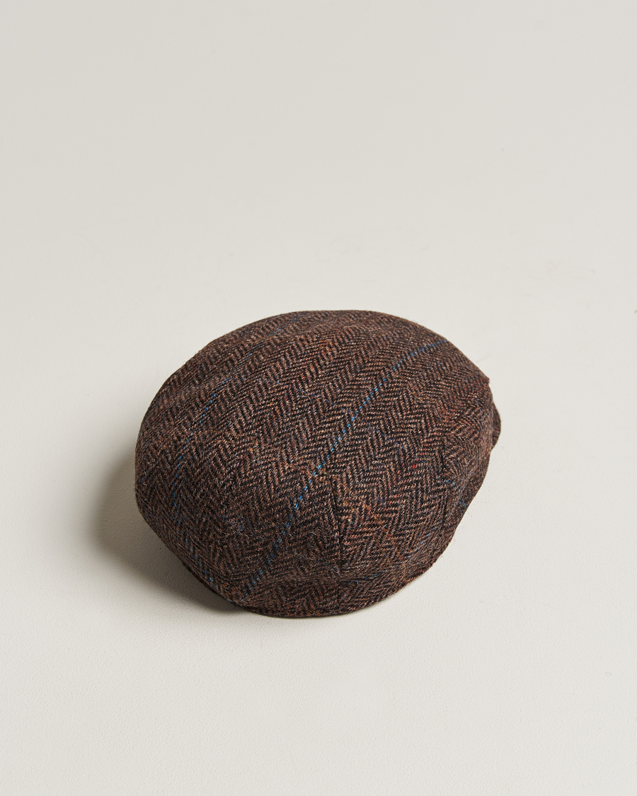 Herre | Hatte & kasketter | Wigéns | Ivy Contemporary Wool Dark Brown