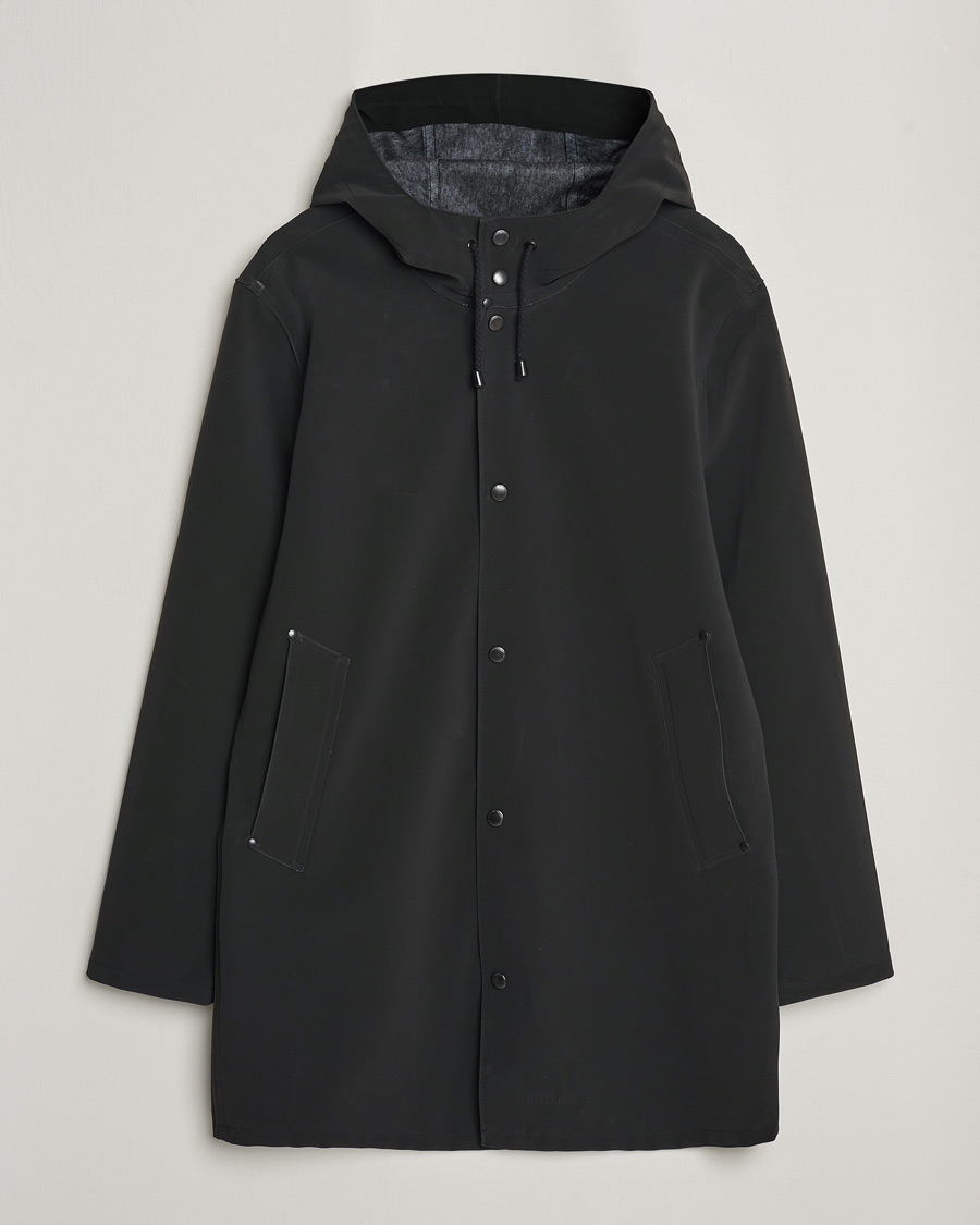 Herre | Jakker | Stutterheim | Stockholm Raincoat Suede Black