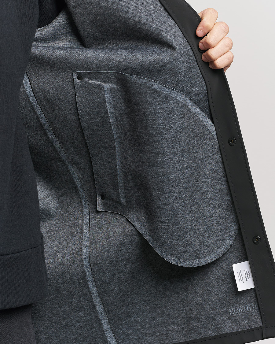 Herre | Jakker | Stutterheim | Stockholm Raincoat Suede Black