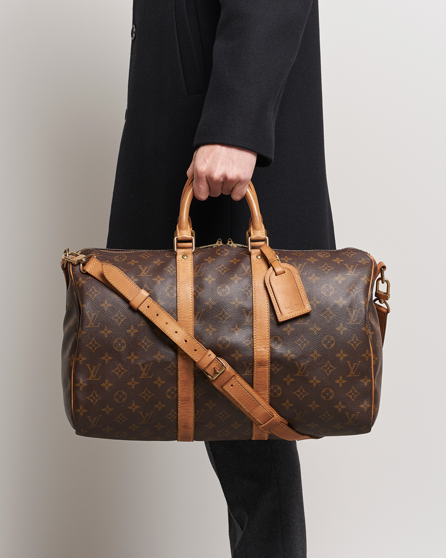 Herre | Louis Vuitton Pre-Owned Keepall Bandoulière 45 Monogram | Louis Vuitton Pre-Owned | Keepall Bandoulière 45 Monogram