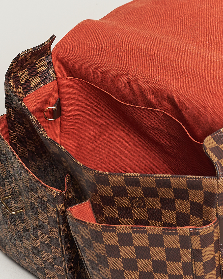 Herre | Louis Vuitton Pre-Owned Broadway Messenger Bag Damier Ebene | Louis Vuitton Pre-Owned | Broadway Messenger Bag Damier Ebene
