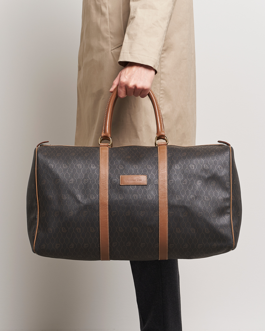Herre | Dior Pre-Owned Travel Handbag Monogram | Dior Pre-Owned | Travel Handbag Monogram