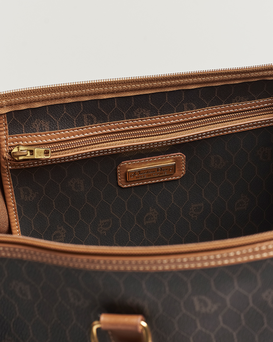 Herre | Dior Pre-Owned Travel Handbag Monogram | Dior Pre-Owned | Travel Handbag Monogram