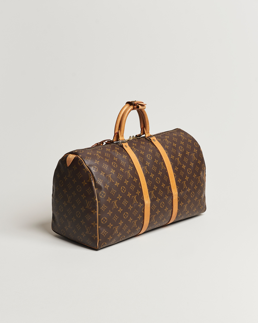 Herre | Louis Vuitton Pre-Owned Keepall 50 Bag Monogram | Louis Vuitton Pre-Owned | Keepall 50 Bag Monogram