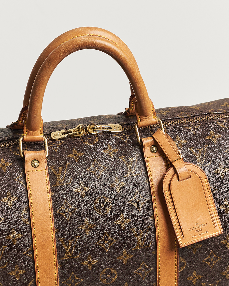 Herre | Louis Vuitton Pre-Owned Keepall 50 Bag Monogram | Louis Vuitton Pre-Owned | Keepall 50 Bag Monogram