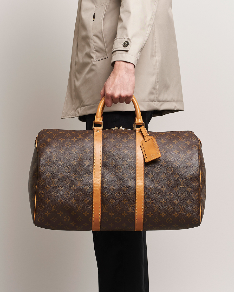 Herre | Pre-owned Tilbehør | Louis Vuitton Pre-Owned | Keepall 50 Bag Monogram 