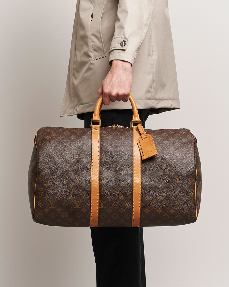 Herre | Tilbehør | Louis Vuitton Pre-Owned | Keepall 50 Bag Monogram 