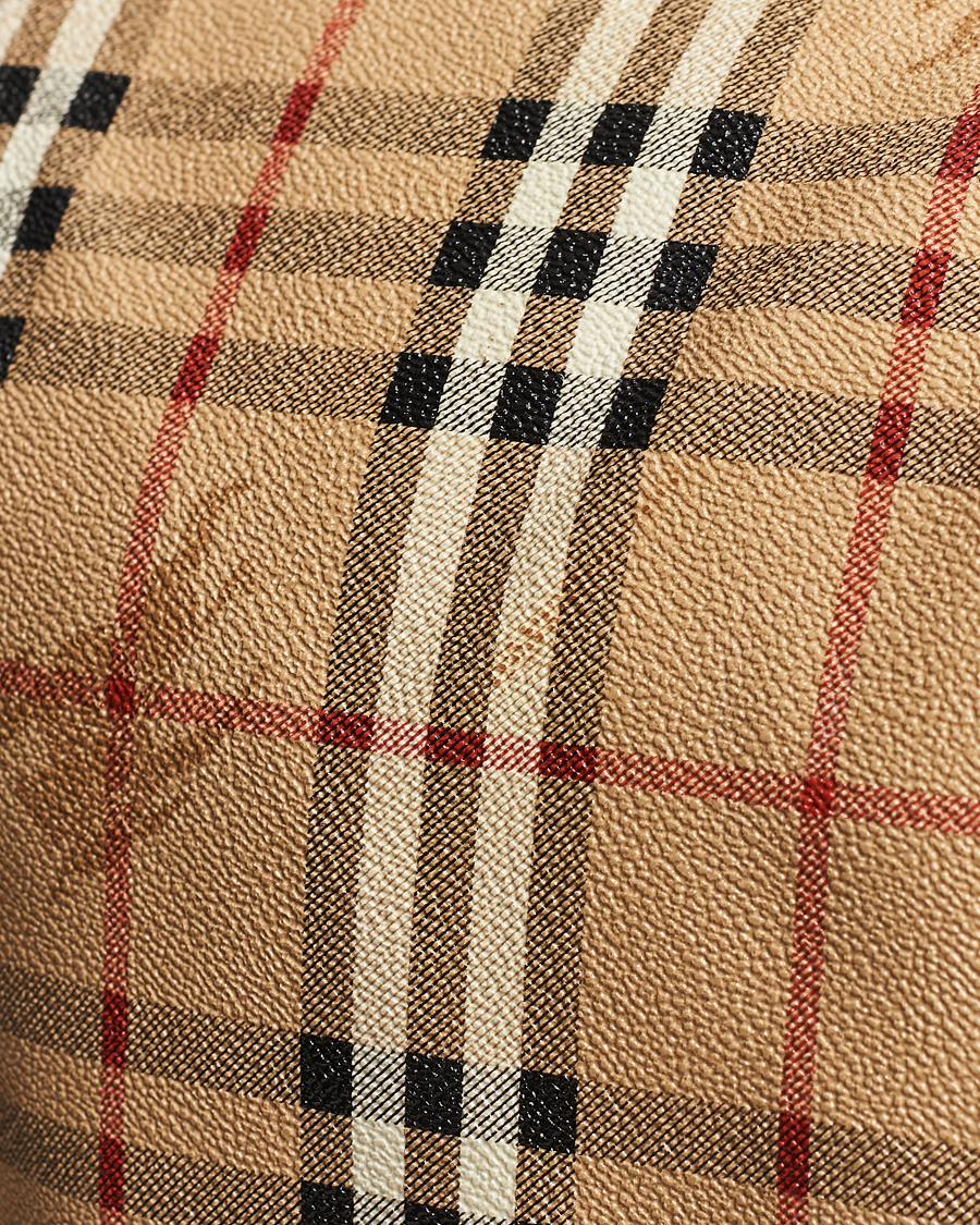 Herre | Burberry Pre-Owned Duffle Bag Haymarket Check | Burberry Pre-Owned | Duffle Bag Haymarket Check