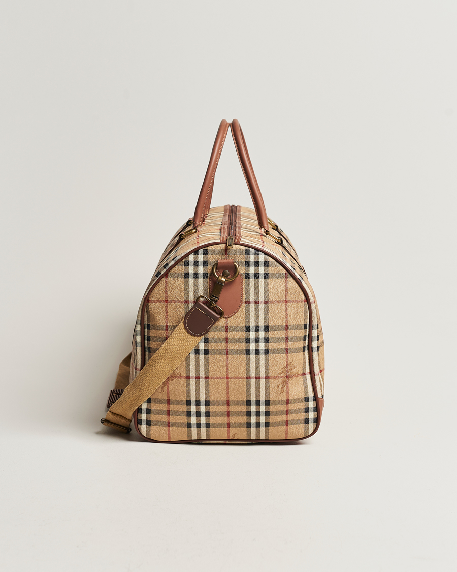 Herre | Burberry Pre-Owned Duffle Bag Haymarket Check | Burberry Pre-Owned | Duffle Bag Haymarket Check