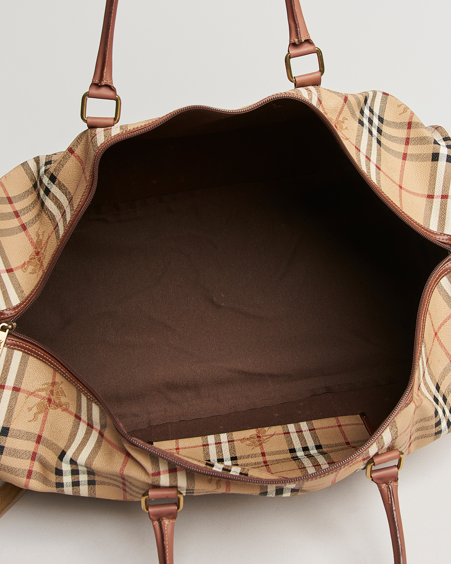 Herre | Burberry Pre-Owned Duffle Bag Haymarket Check | Burberry Pre-Owned | Duffle Bag Haymarket Check