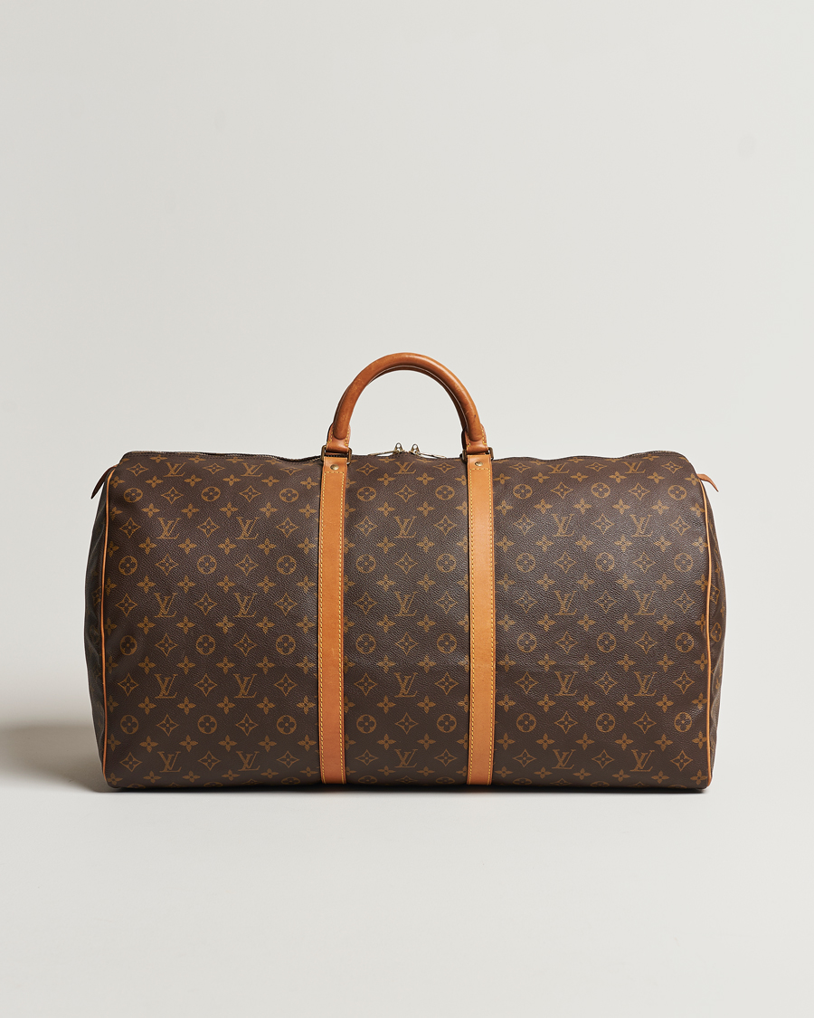 Herre | Louis Vuitton Pre-Owned Keepall 60 Bag Monogram | Louis Vuitton Pre-Owned | Keepall 60 Bag Monogram