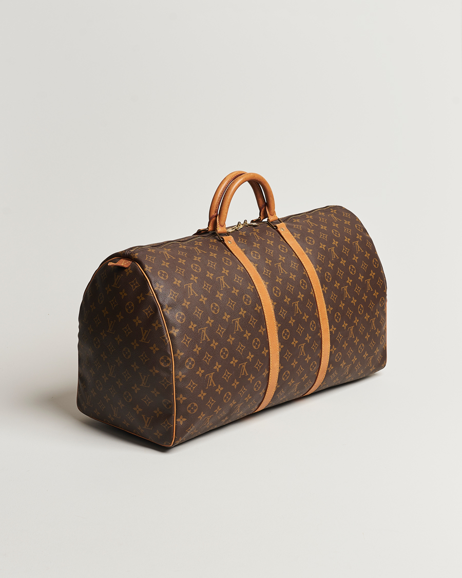 Herre | Louis Vuitton Pre-Owned Keepall 60 Bag Monogram | Louis Vuitton Pre-Owned | Keepall 60 Bag Monogram