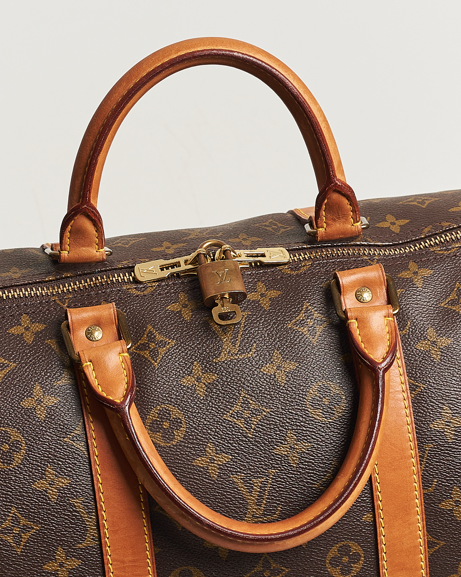 Herre | Louis Vuitton Pre-Owned Keepall 55 Bag Monogram | Louis Vuitton Pre-Owned | Keepall 55 Bag Monogram