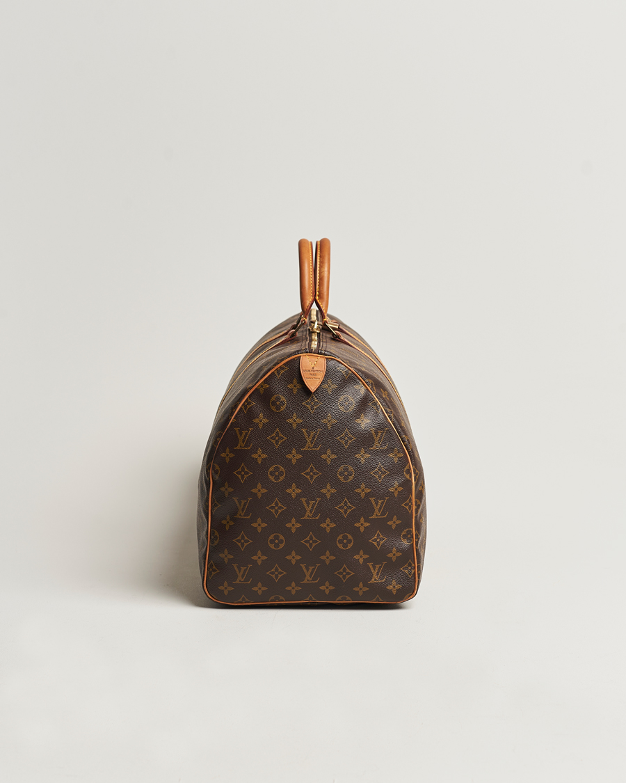Herre | Louis Vuitton Pre-Owned Keepall 55 Bag Monogram | Louis Vuitton Pre-Owned | Keepall 55 Bag Monogram