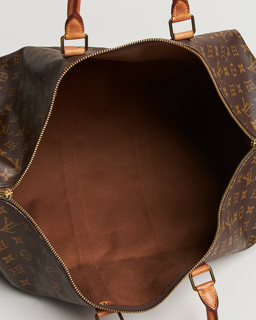 Herre | Louis Vuitton Pre-Owned Keepall 55 Bag Monogram | Louis Vuitton Pre-Owned | Keepall 55 Bag Monogram