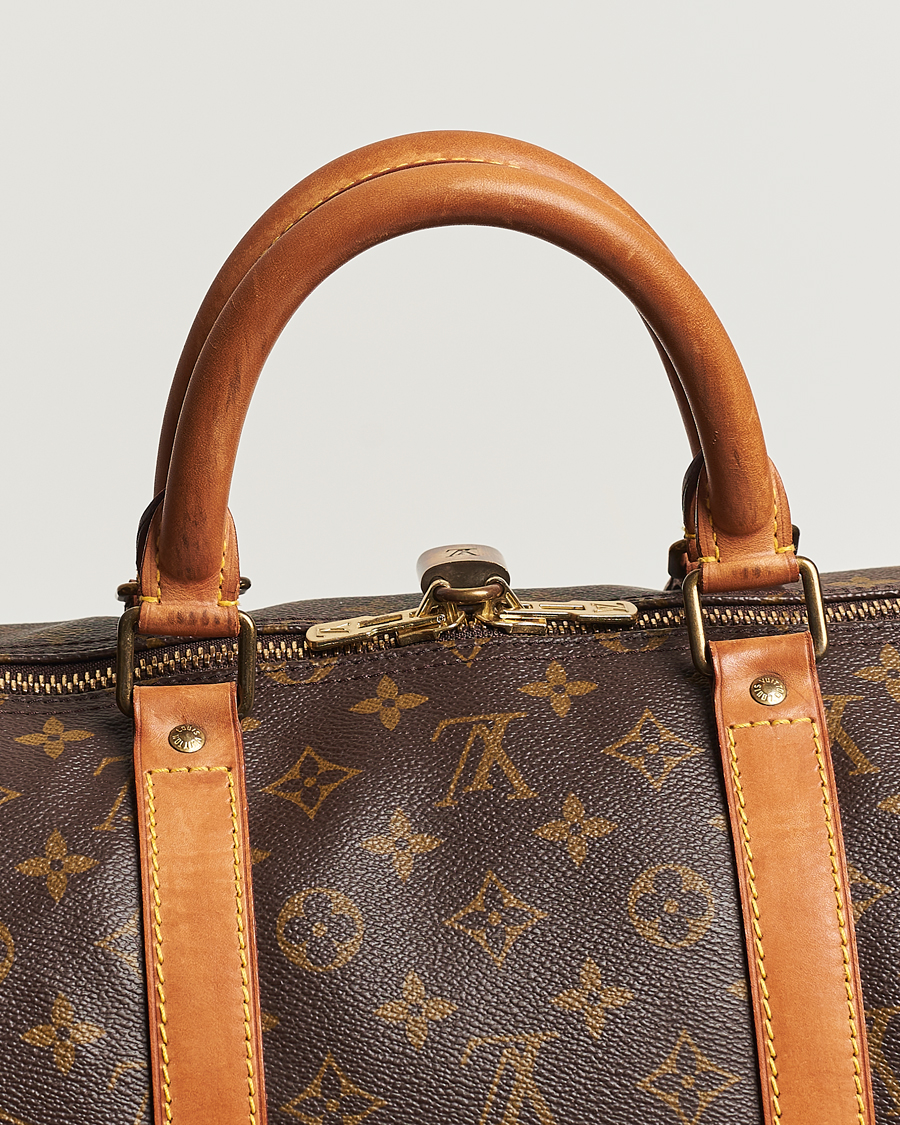 Herre | Louis Vuitton Pre-Owned Keepall 55 Bag Monogram | Louis Vuitton Pre-Owned | Keepall 55 Bag Monogram