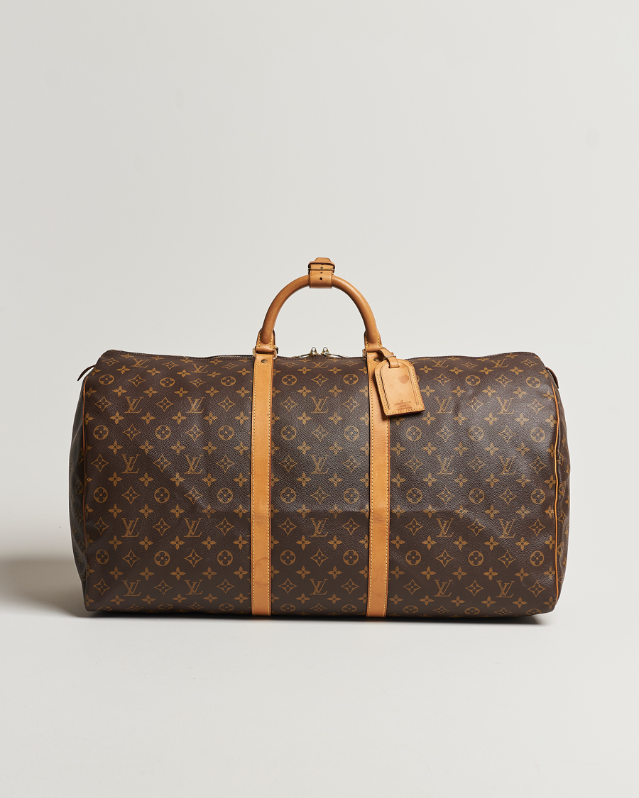 Herre | Louis Vuitton Pre-Owned Keepall 60 Bag Monogram | Louis Vuitton Pre-Owned | Keepall 60 Bag Monogram