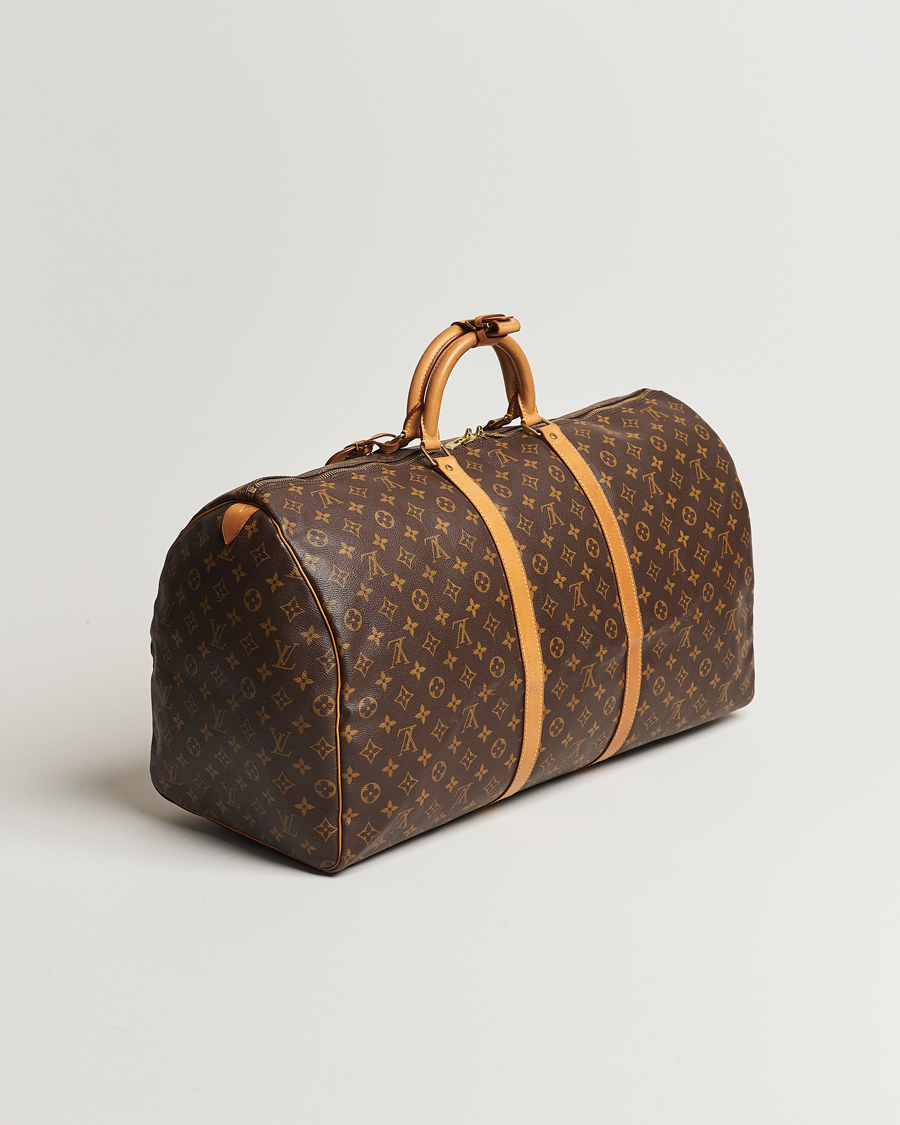 Herre | Louis Vuitton Pre-Owned Keepall 60 Bag Monogram | Louis Vuitton Pre-Owned | Keepall 60 Bag Monogram