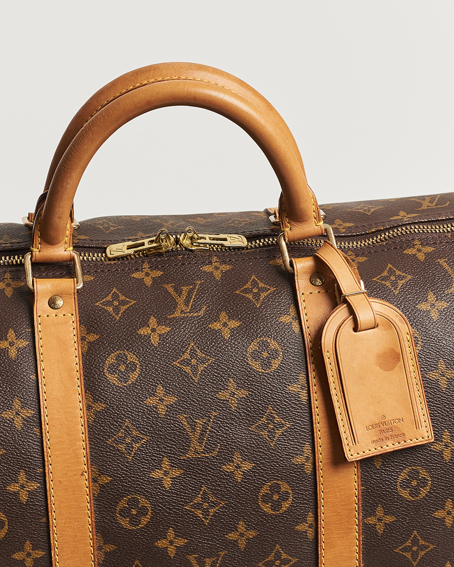 Herre | Louis Vuitton Pre-Owned Keepall 60 Bag Monogram | Louis Vuitton Pre-Owned | Keepall 60 Bag Monogram