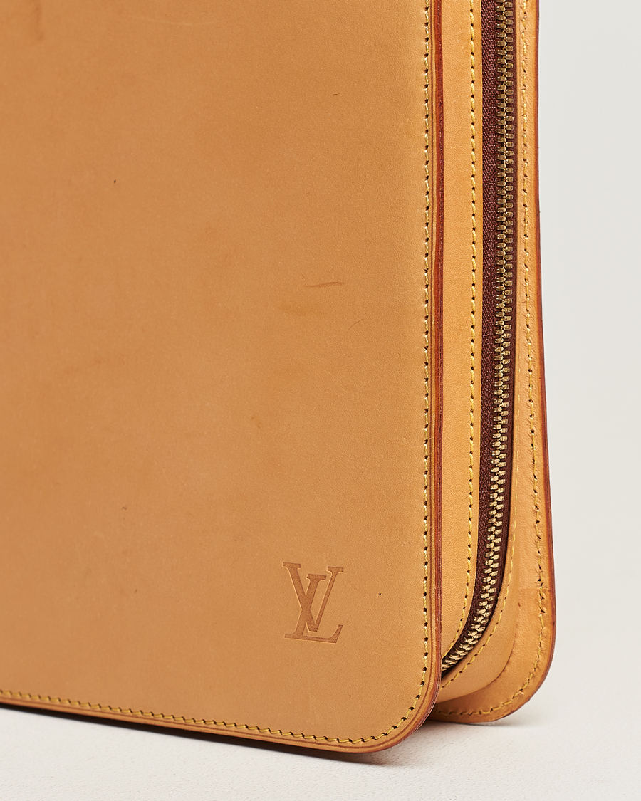 Herre | Louis Vuitton Pre-Owned Briefcase Leather | Louis Vuitton Pre-Owned | Briefcase Leather