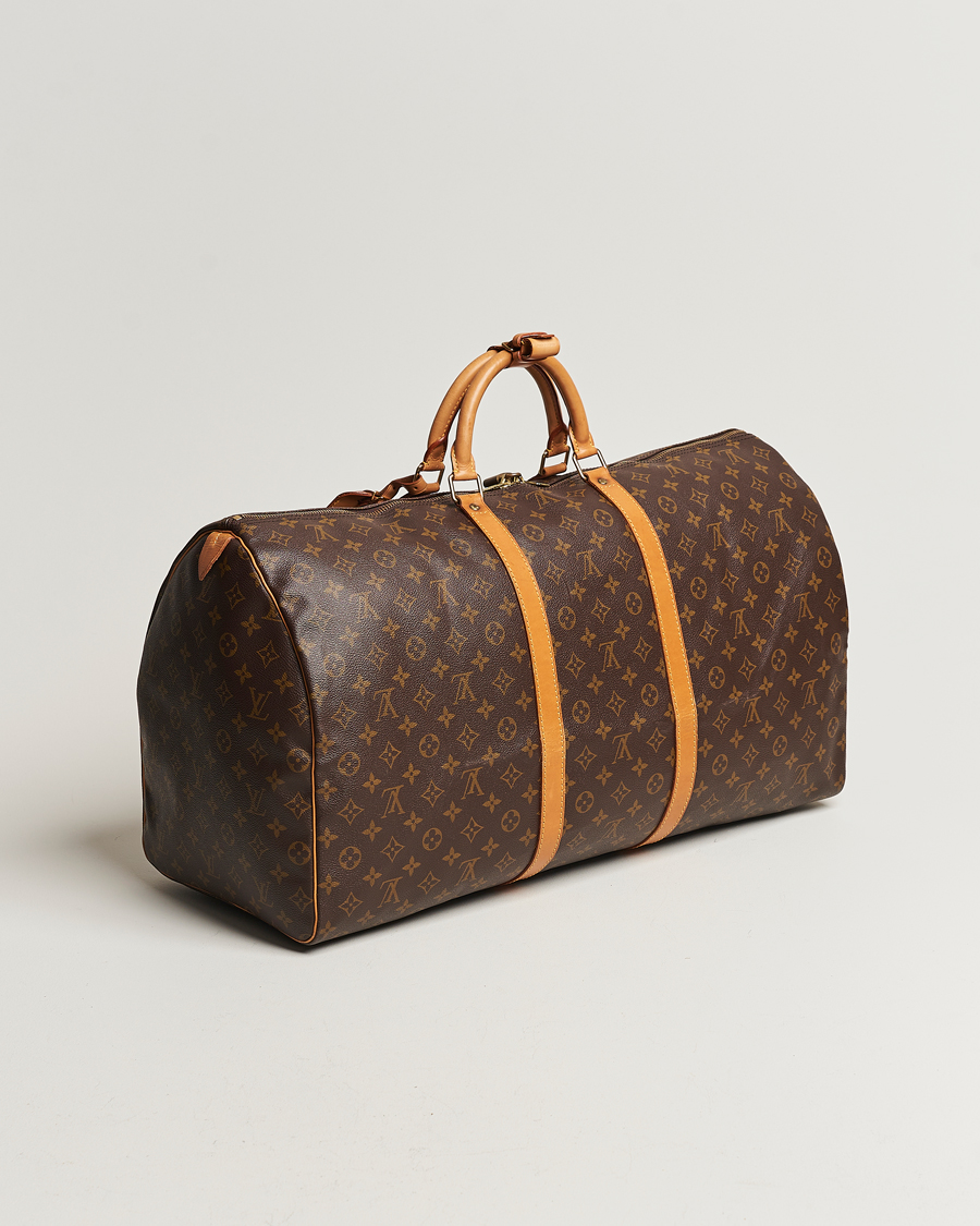 Herre | Louis Vuitton Pre-Owned Keepall 60 Bag Monogram | Louis Vuitton Pre-Owned | Keepall 60 Bag Monogram