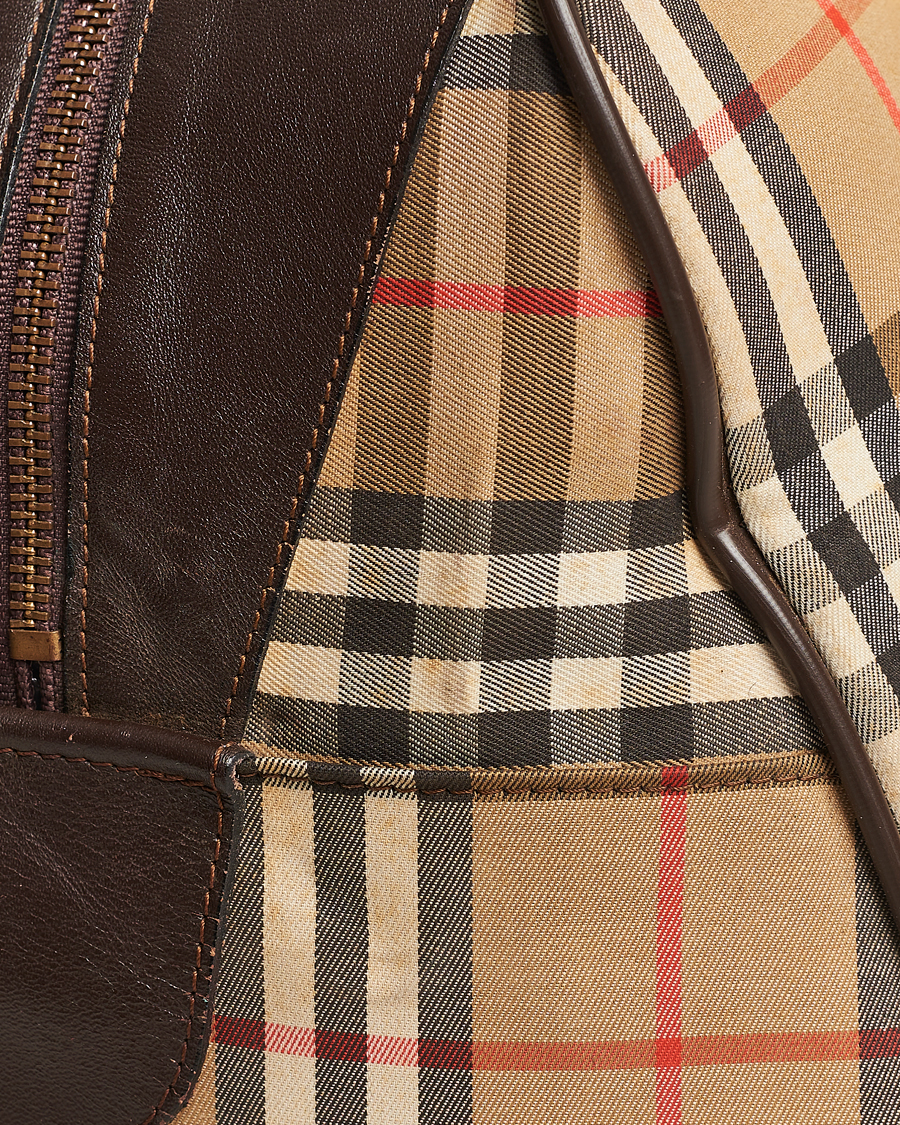 Herre | Burberry Pre-Owned Carry On Travel Bag Haymarket Check | Burberry Pre-Owned | Carry On Travel Bag Haymarket Check